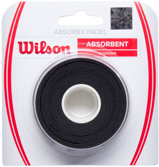 Wilson Absorbx Verpakking 3 stuks zwart - nosize