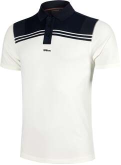 Wilson All Seasons Polo Heren-Donkerblauw,Crème - S,M,L,XL,XXL