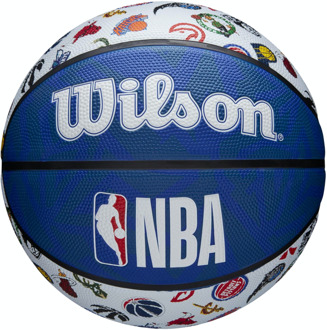 Wilson Basketbal NBA All Team Tribute Wit Rood Blauw Wit / rood / blauw - 7