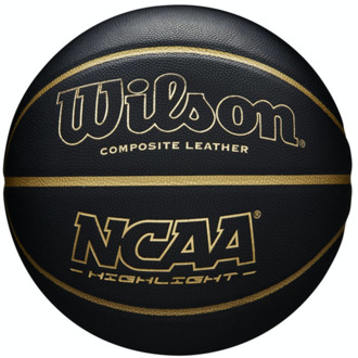 Wilson Basketbal NCAA Highlight Indoor Outdoor zwart goud Zwart / goud - 7