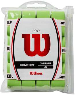 Wilson Blade Pro Overgrip Verpakking 12 Stuks-Groen - nosize