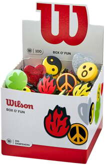 Wilson Box O Fun Demper Verpakking 100 stuks veelkleurig - nosize