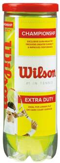 Wilson Championship Verpakking 3 Stuks geel - nosize