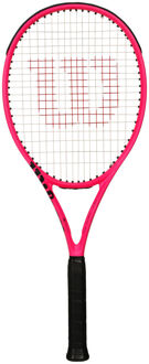 Wilson Clash 100L V2.0 Bright Neon Pink Tennisracket neonroze - 2,3