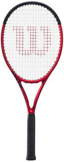 Wilson Clash 100L V2.0 Tennisracket rood - 1,2,3