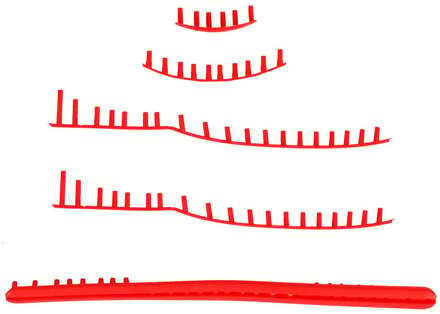 Wilson Clash Team Set Snaarbeschermers-Zwart - nosize