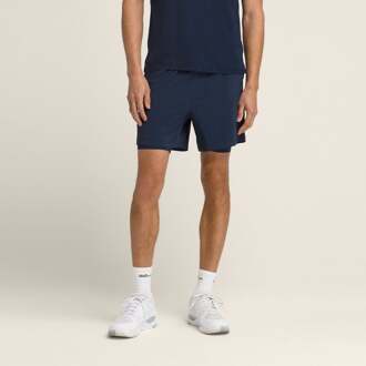 Wilson Doubleday 7inch Lined Shorts Heren-Donkerblauw - M