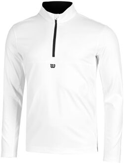 Wilson Elevate Performance Longsleeve Heren-Wit - S,M,L,XL,XXL