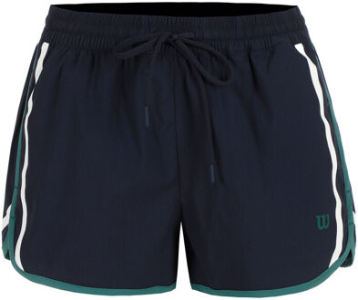 Wilson Ellyn Shorts Dames-Donkerblauw,Groen - XL