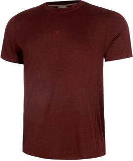 Wilson Everyday Performance T-shirt Heren-berry bes - XL