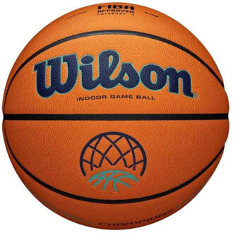 Wilson Evo nxt in leder basketbal Oranje - 7