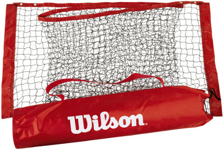Wilson EZ 20' Tennisnet Vervanging-Zwart,Rood - nosize