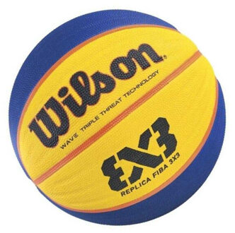 Wilson Fiba 3x3 replica basketbal Blauw - 6