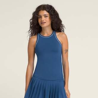 Wilson Fieldhouse Lite Tanktop Dames-Blauw,Zwart - XS