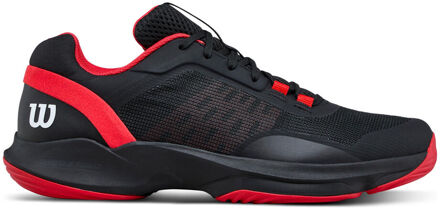 Wilson Hurakn Pro V2 Padel schoen Heren-zwart, rood - 41 1/3,42,42 2/3,43 1/3,44,44 2/3,45 1/3,46,46 2/3,47 1/3,48,49 1/3