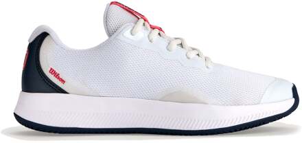 Wilson Intrigue Lite Tennisschoenen Dames-Wit,Donkerblauw - 36,36 2/3,37 1/3,38,38 2/3,39 1/3,40,40 2/3,41 1/3,42,42 2/3,43 1/3