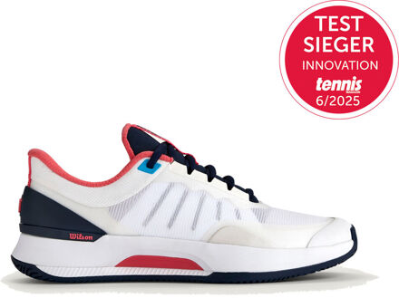 Wilson Intrigue Tour Tennisschoenen Dames-Wit,Donkerblauw - 40 2/3