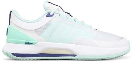 Wilson Intrigue Tour Tennisschoenen Dames-wit, turkoois - 38