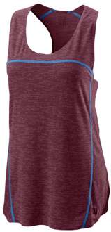 Wilson Kaos Mirage Tanktop Dames-Berry,Blauw - XL