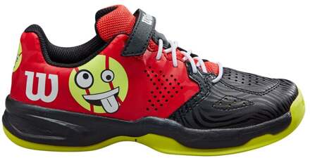 Wilson Kaos Tennisschoenen Kinderen-Zwart,Rood - 28 2/3