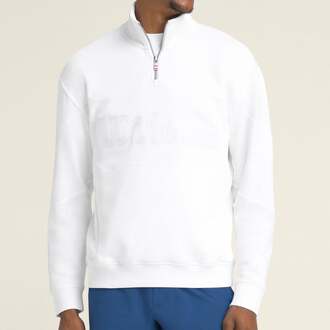 Wilson M Parkside Half-Zip Longsleeve Longsleeve -wit - S