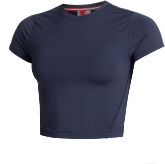 Wilson Match Point Lite T-shirt Dames blauw - L,XL