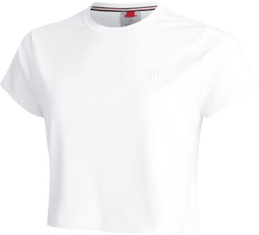 Wilson Match Point Lite T-shirt Dames wit - L,XL