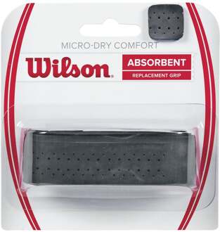 Wilson Micro-Dry Comfort Verpakking 1 Stuk-Zwart - nosize