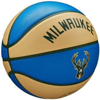 Wilson Milwaukee bucks nba basketbal Beige - 7