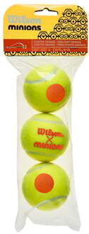 Wilson Minions Stage 2 Verpakking 3 Stuks geel - one size