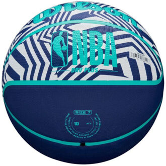Wilson Nba drv plus dazzle geo basketbal Blauw - 6