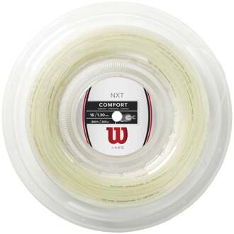 Wilson NXT Comfort Rol Snaren 200m-Natuurlijke Kleuren - 1.30