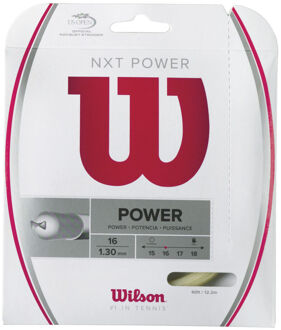 Wilson NXT Power Set Snaren 12,2m natuurlijke kleuren - 1.30