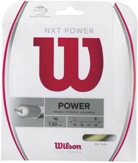 Wilson NXT Power Set Snaren 12,2m natuurlijke kleuren - 1.30
