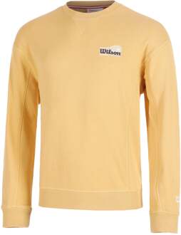 Wilson Parkside Crew Sweatshirt Heren-Goudgeel - S,M,L,XL,XXL