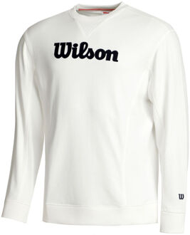 Wilson Parkside Crew Sweatshirt Heren wit - XL,XXL