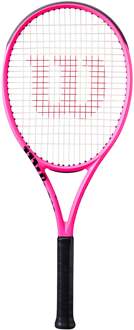 Wilson Pink Ultra 100L V4.0 Tennisracket onbespand roze - 2