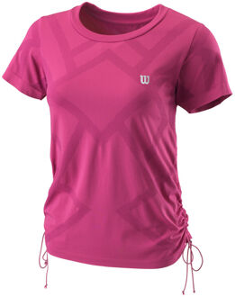 Wilson Power Seamless II T-shirt Dames pink - XS