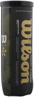 Wilson Premier Padel Speed X3 Ball Verpakking 3 Stuks geel - nosize