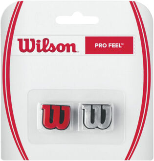 Wilson Pro Feel Demper Verpakking 2 Stuks zilver - one size