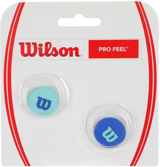 Wilson Pro Feel Ultra Demper Verpakking 2 Stuks-Zwart blauw - nosize