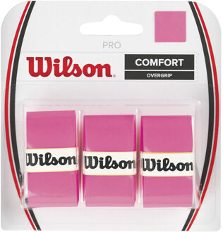 Wilson Pro Overgrip Verpakking 3 Stuks pink - one size