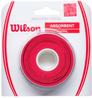 Wilson Pro Overgrip Verpakking 3 stuks rood - nosize