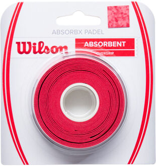 Wilson Pro Overgrip Verpakking 3 stuks rood - nosize
