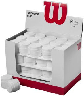 Wilson Pro Overgrip Verpakking 60 Stuks wit - one size