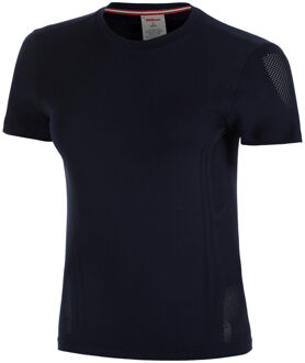 Wilson Pro Seamless T-shirt Dames-Donkerblauw - XL
