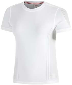 Wilson Pro Seamless T-shirt Dames-Wit - L