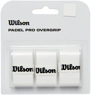 Wilson Pro Verpakking 3 Stuks wit - one size