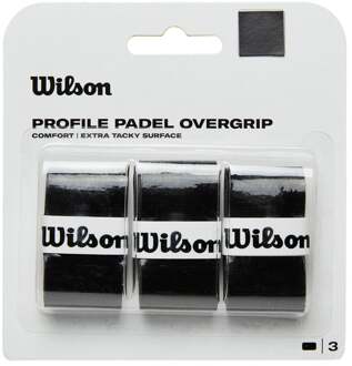 Wilson Profile Verpakking 3 Stuks-Zwart - nosize