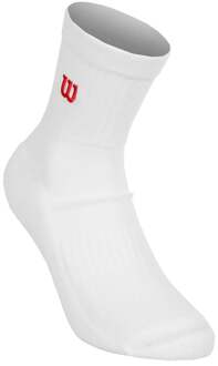 Wilson Quarter Top Tennissokken-Wit - 38-42